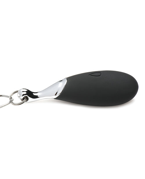 Charmed 10x Vibrating Silicone Teardrop Necklace