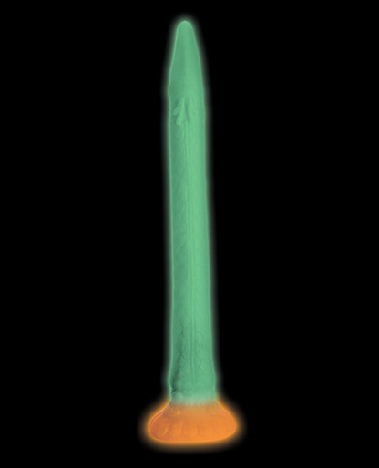Creature Cocks Makara Silicone Snake Dildo - Glow In The Dark