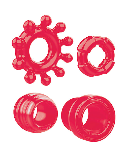 Zero Tolerance Ring The Alarm Cock Ring - Red